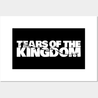 Tears of the Kingdom Dragon Awesome White Typography Posters and Art